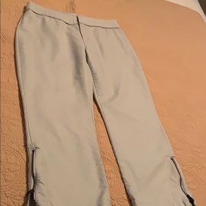 Cold water Creek tan capris
